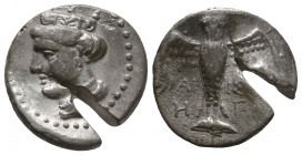 PONTOS, Amisos. Circa 435-370 BC. AR Drachm Condition: Very Fine 

 Weight: 5,6 gr Diameter: 19,2