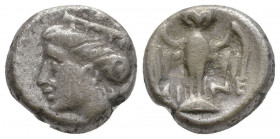 PONTOS, Amisos. Circa 435-370 BC. AR Drachm Condition: Very Fine 

 Weight: 4,1 gr Diameter: 14,3 mm
