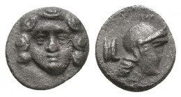 Greek Obol, Ca. 350-300 BC. AR. Condition: Very Fine 

 Weight: 0,9 gr Diameter: 9,8 mm