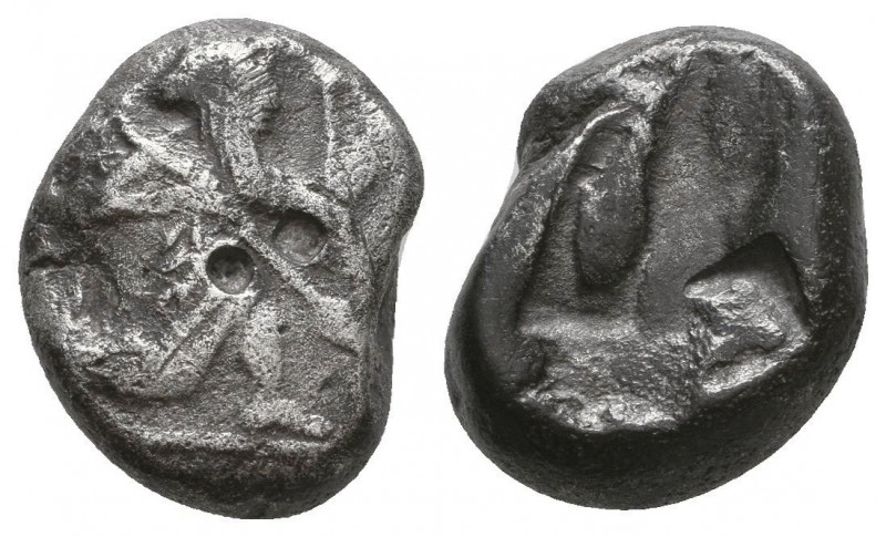 PERSIA, Achaemenid Kings. Circa 485-470 BC. AR Siglos Condition: Very Fine 

 ...