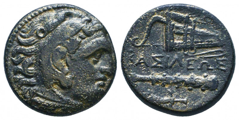 Kings of Macedon. Alexander III. "the Great" (336-323 BC). Ae Condition: Very Fi...