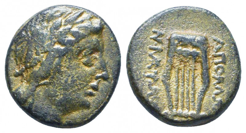 Illyria, Apollonia. Early mid 1st Century B.C. AE Condition: Very Fine 

 Weig...