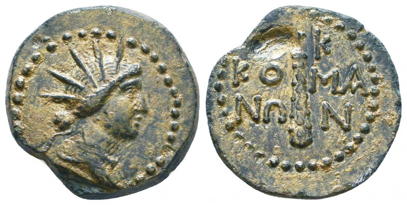 PONTOS. Komana. Pseudo-autonomous. Time of Nero (54-68). Condition: Very Fine 
...