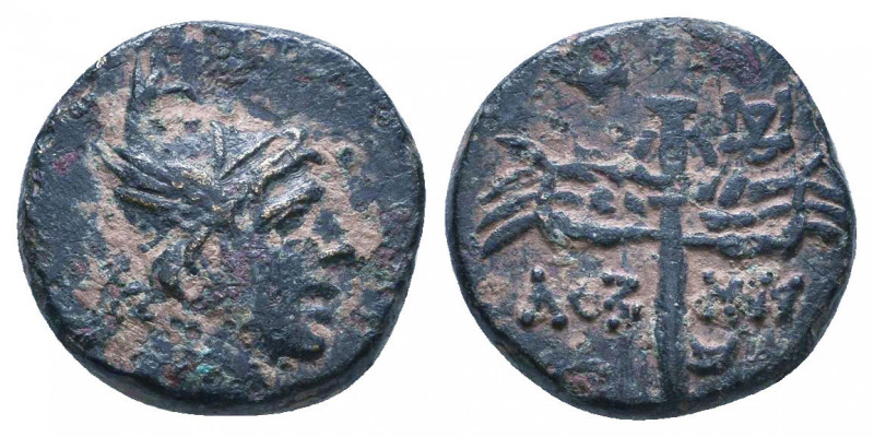 PONTOS, Amisos. Circa 109-89 BC. Æ Condition: Very Fine 

 Weight: 2,5 gr Diam...