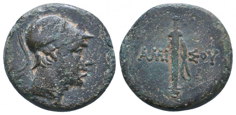 PONTOS, Amisos. Circa 109-89 BC. Æ Condition: Very Fine 

 Weight: 6,9 gr Diam...