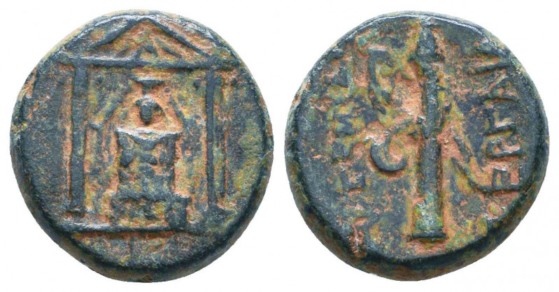 PAMPHYLIA. Perge. Ae (Circa 50-30 BC). Reference: Condition: Very Fine 

 Weig...