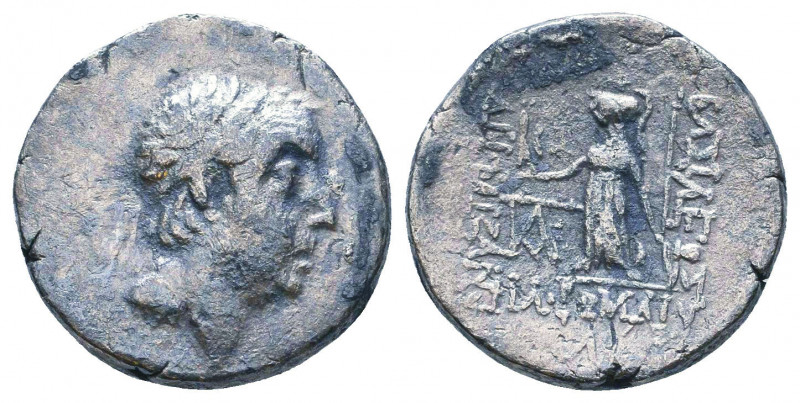 Kings of Cappadocia. Ariobarzanes Philoromaios 96-63 BC. Drachm AR Reference: Co...