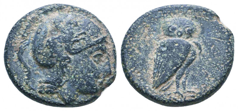 Greek Coins. 4th - 3rd century B.C. AE Condition: Very Fine 

 Weight: 4,1 gr ...