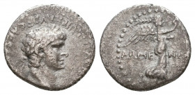 CAPPADOCIA, Caesarea-Eusebia. Nero. AD 54-68. AR Condition: Very Fine 

 Weight: 1,5 gr Diameter: 13,5 mm