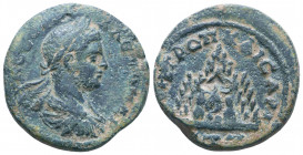 Roman Provincial CAPPADOCIA. Caesaraea-Eusebia. Caracalla, Condition: Very Fine 

 Weight: 13,7 gr Diameter: 26,3 mm