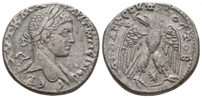 SELEUCIS and PIERIA, Antioch. Elagabalus, 218-222. Tetradrachm Condition: Very F...