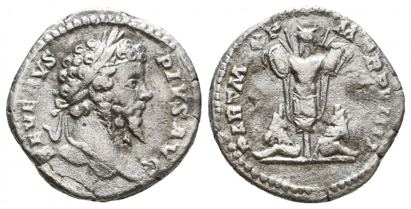 Septimius Severus. A.D. 193-211. AR denarius Condition: Very Fine 

 Weight: 2...