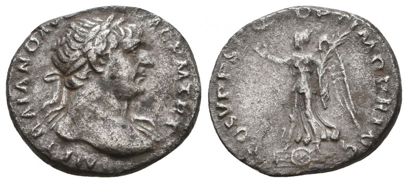 Trajan (AD 98-117). AR denarius. Condition: Very Fine 

 Weight: 3,4 gr Diamet...