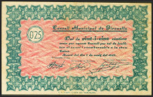 FARNERS DE LA SELVA (GERONA). 50 Céntimos. 14 de Octubre de 1937. (González: 7831). EBC.