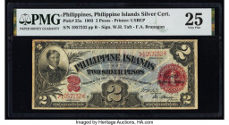 Philippines Philippine Islands Silver Certificates 2 Pesos 1903 Pick 25a PMG Very Fine 25. 

HID09801242017

© 2022 Heritage Auctions | All Rights Res...