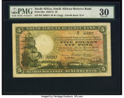 South Africa South African Reserve Bank 5 Pounds 17.4.1931 Pick 86a PMG Very Fine 30. 

HID09801242017

© 2022 Heritage Auctions | All Rights Reserved...