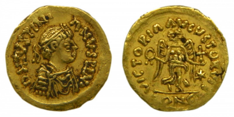 OSTROGOTHS (ITALY) - Atalarico (526-534). A nombre de Justiniano I (527-565). Tr...