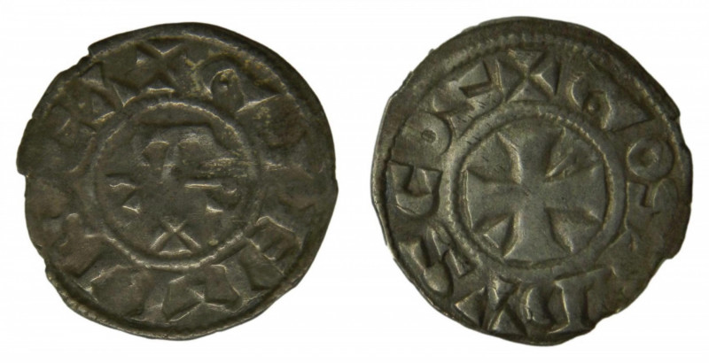 FEUDAL FRANCE - France Féodale. GIEN, Comté. Geofroi II (1120-1180). Denier. 1,0...