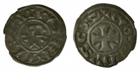 FEUDAL FRANCE - France Féodale. GIEN, Comté. Geofroi II (1120-1180). Denier. 1,0 g. BI. B. 299.
TTB