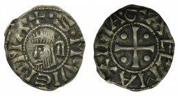 FEUDAL FRANCE - France Féodale. VIENNE, Archevêché. Anonyme (12e-13e siècles). Denier. 1,0 g. BI. B. 1045.
TTB