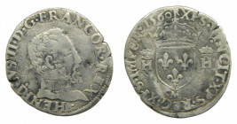 KINGDOM OF FRANCE - FRANCE, Royaume. Henri II. 1560. 1/2 Teston. Toulouse (M). 4,5 g. AR. Sb. 4574. Rare
TB+