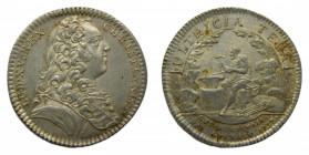 TOKENS - FRANCE, Royaume. Louis XV. 1737. Jeton en argent. Extrraordinaire des Guerres. r/ ULTRICIA TELA. Paris. 7,2 g. AR.
SUP