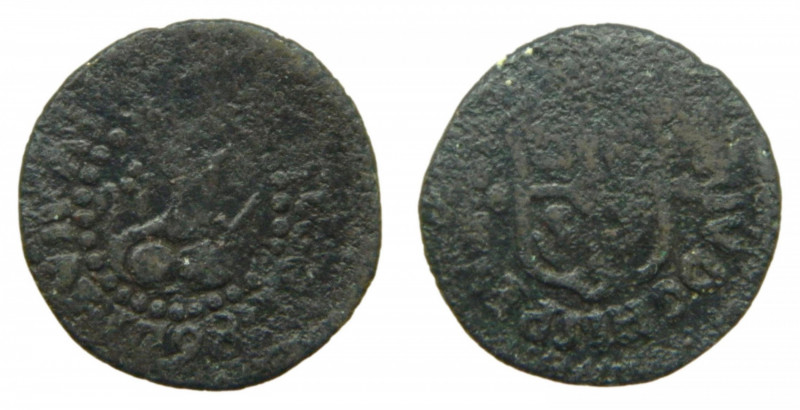 Carlos IV (1788-1808). Cuarto 1798. Manila. AC 10. Rara.
bc