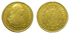 Carlos IV (1788-1808). 2 escudos 1801 FA. Madrid. AC 1303. AU.
ebc+
