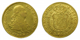 Carlos IV (1788-1808). 2 escudos 1808 AI. Madrid. AC 1320. AU.
ebc