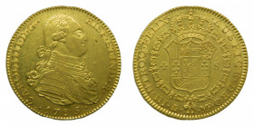 Carlos IV (1788-1808). 4 escudos 1795 MF. Madrid. AC 1478. AU.
ebc