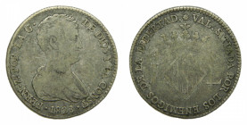Fernando VII (1808-1833). 1823 Valencia sitiada por los enemigos de la Libertad. 4 reales de vellón. AC 994. 5,88 gr
mbc-