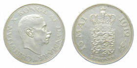 DENMARK. 2 kroner 1937. KM#830.
ebc+