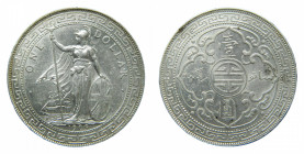 GREAT BRITAIN 1909 B. Trade Dollar. (km#T5) Edward VII
ebc