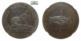 SIERRA LEONE 1791. one penny (km#2.2) British colony. NGC PF62 BN 3808916-001
PF62
