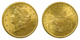 UNITED STATES OF AMERICA. 1899 S. 20 dolares. San francisco (km#74,3) (Double Eagle) Liberty Head. 33,45 gr Au.
sc-