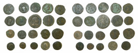 Roma, Imperio. Siglos III-IV dC. Lote de 20 monedas a clasificar.
bc a mbc