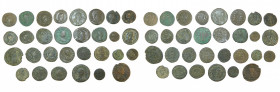 Roma, Imperio. Siglos III-IV dC. Lote de 30 monedas a clasificar.
bc a mbc-