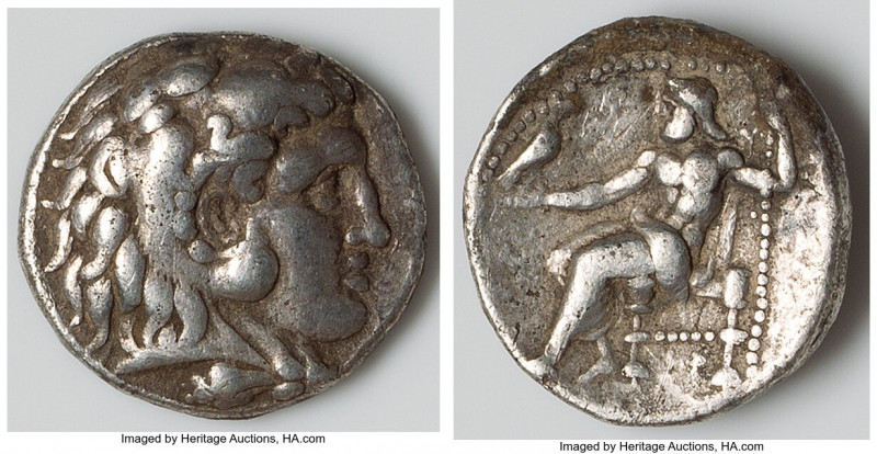 MACEDONIAN KINGDOM. Alexander III the Great (336-323 BC). AR tetradrachm (27mm, ...