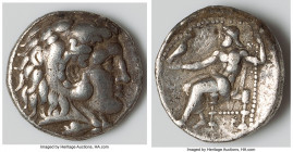 MACEDONIAN KINGDOM. Alexander III the Great (336-323 BC). AR tetradrachm (27mm, 16.78 gm, 8h). Choice Fine. Late lifetime-early posthumous issue of un...