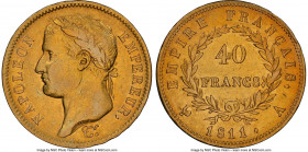 Napoleon gold 40 Francs 1811-A AU Details (Obverse Scratched) NGC, Paris mint, KM696.1. AGW 0.3734 oz. 

HID09801242017

© 2022 Heritage Auctions | Al...