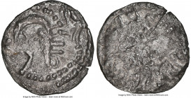 Early Anglo-Saxon. Secondary Phase ND (710-760) AU Details (Environmental Damage) NGC, York mint, Series J Type 72, S-802C. 0.69gm. 

HID09801242017

...