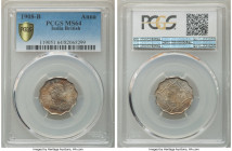British India. Edward VII Anna 1908-B MS64 PCGS, Bombay mint, KM504. Pastel, yellow, orange and blue toned. 

HID09801242017

© 2022 Heritage Auctions...