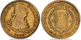 Charles IV gold 2 Escudos 1808 Mo-TH XF Details (Obverse Scratched) NGC, Mexico City mint, KM132. Last year of type. 

HID09801242017

© 2022 Heritage...