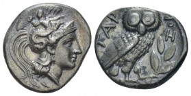 Calabria, Tarentum Drachm circa 302-280 - From the collection of a Mentor.