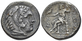 Kingdom of Macedon, Cassander as regent 317-305 or king 305-298 Amphipolis Tetradrachm in name and types of Alexander III circa 307-297 - From the col...