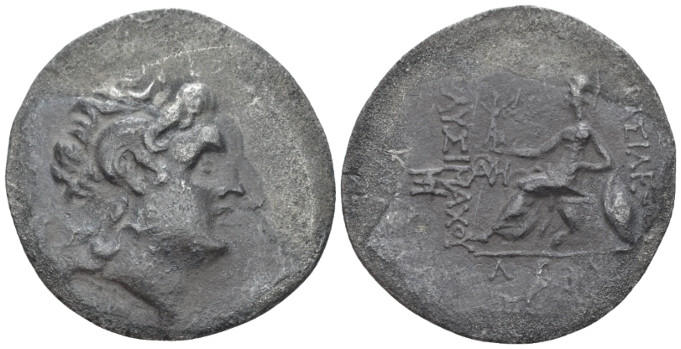 Troas, Abydos Tetradrachm in name and types of Lysimachus circa II century BC, A...