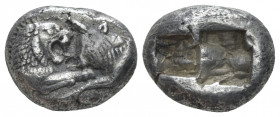 Lydia, Croesus, 550-520 Sardes 1/3 siglos circa 550-520 - From the collection of a Mentor.
