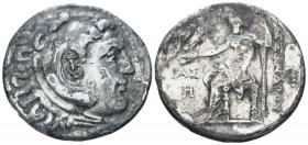 Pamphilia, Aspendos Tetradrachm in name and types of Alexander III circa 205-204
