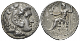 The Seleucid Kings, Seleucus I Nicator, 312-281 Seleukeia on the Tigris Tetradachm circa 296-281 - From the collection of a Mentor.