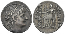 The Seleucid Kings, Alexander II Zabinas, 128-122 Antiochia (?) Tetradrachm circa 128-122 - From the collection of a Mentor.